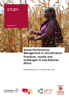 Social Performance Management in microfinance: Practices, results and challenges in sub-Saharan Africa