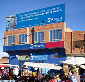 Banco FIE en Bolivia