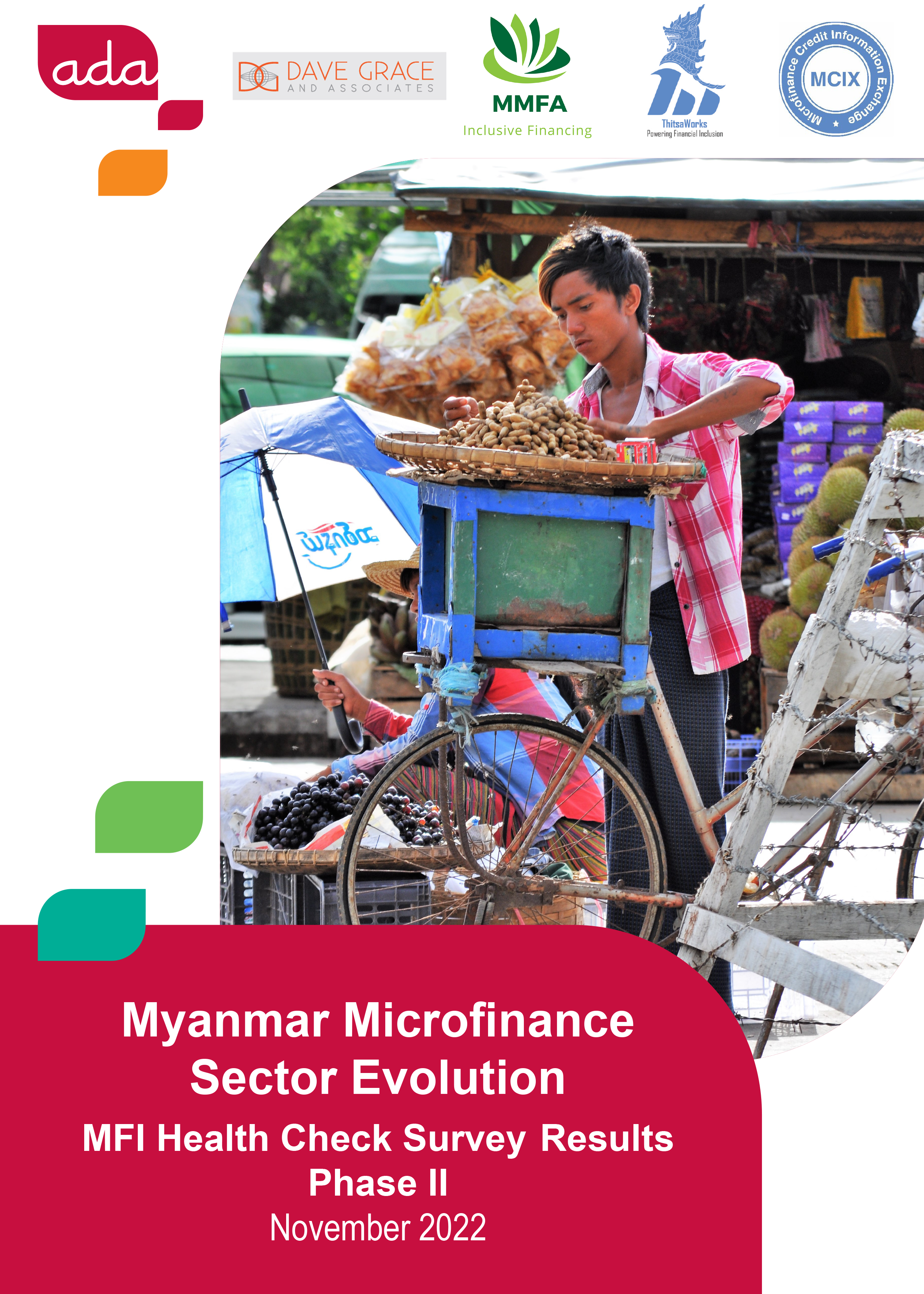 Couverture: Myanmar Microfinance Sector Evolution MFI Health Check Survey Results Phase II