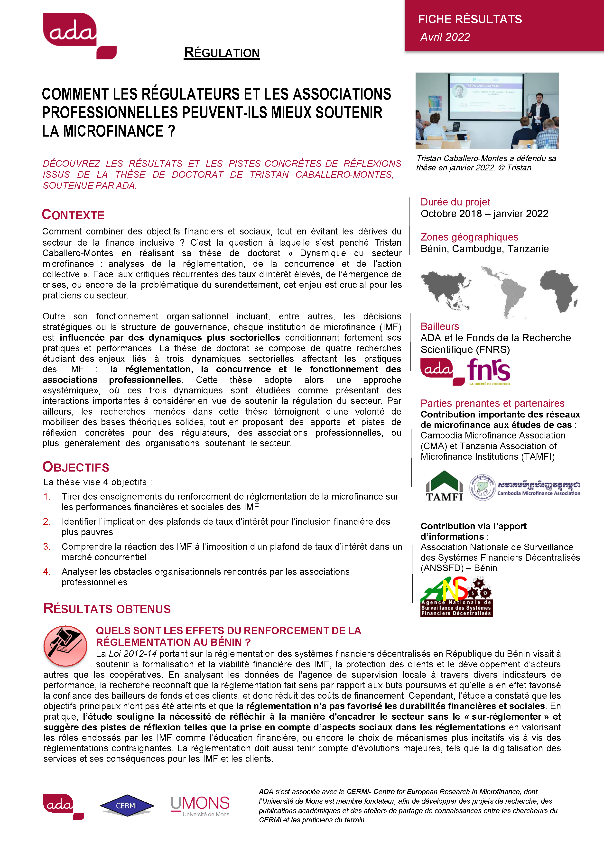 Fiche résultats