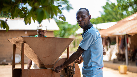 Exploitant agricole au Togo