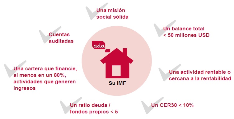 Condiciones para acceder a nuestro financiamiento