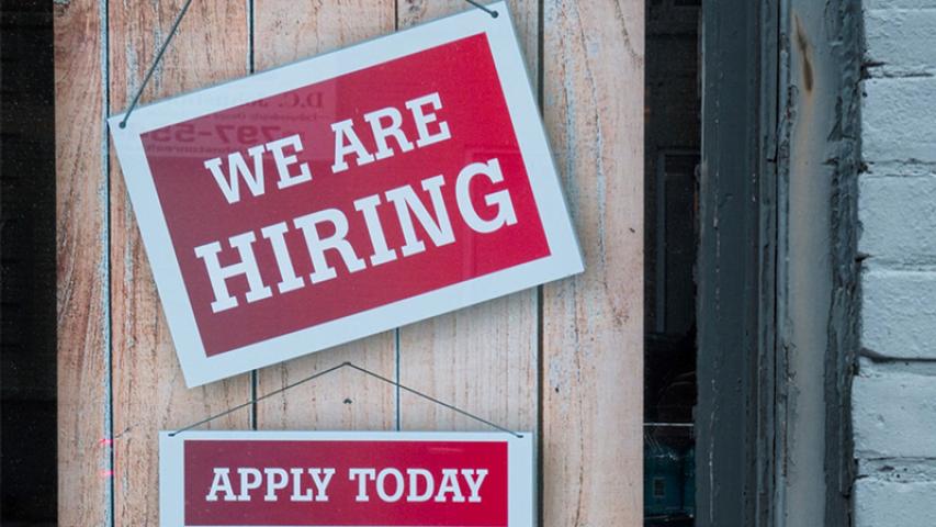 We are hiring sign, copyright Eric Prouzet/unsplash